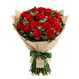 Box de Rosas Vermelhas - 20 rosas