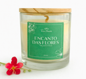 Vela Aromática Encanto das Flores